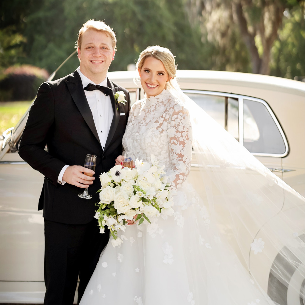 Maggie & Hayes' Savannah estate wedding